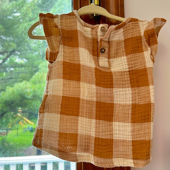 Muslin baby blouse - Picture 2 of 3